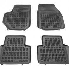 Set covorase auto din cauciuc Fiat Croma (194), 05.2005-11.2007, negru, presuri tip tavita, Rezaw 201504, Aftermarket