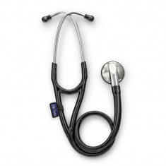 Stetoscop profesional Little Doctor LD Cardio, 44 mm, 200-500 Hz, Negru/Argintiu