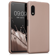 Husa Kwmobile pentru Samsung Galaxy Xcover Pro, Silicon, Roz, 57529.31 foto
