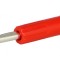 Mufă Banană 4mm 16A Roșie Neizolată