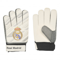 Real Madrid mănuși de portar pentru copii white - XS
