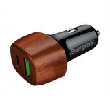 Incarcator auto Energizer PowerDelivery, 38W QC 3.0, 1 USB A + 1 USB C, Maro