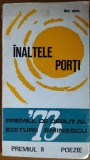 Cumpara ieftin DINU ADAM - INALTELE PORTI (POEZII) [volum de debut, 1974 / tiraj 370 ex.]