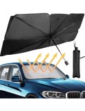 Cumpara ieftin Parasolar auto pentru parbriz tip Umbrela cu husa