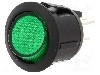 Intrerupator OFF-ON, 2 pozitii, DPST, BULGIN - R13244BBG3