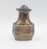 Solnita/pipernita veche din argint - 1916, Tacamuri