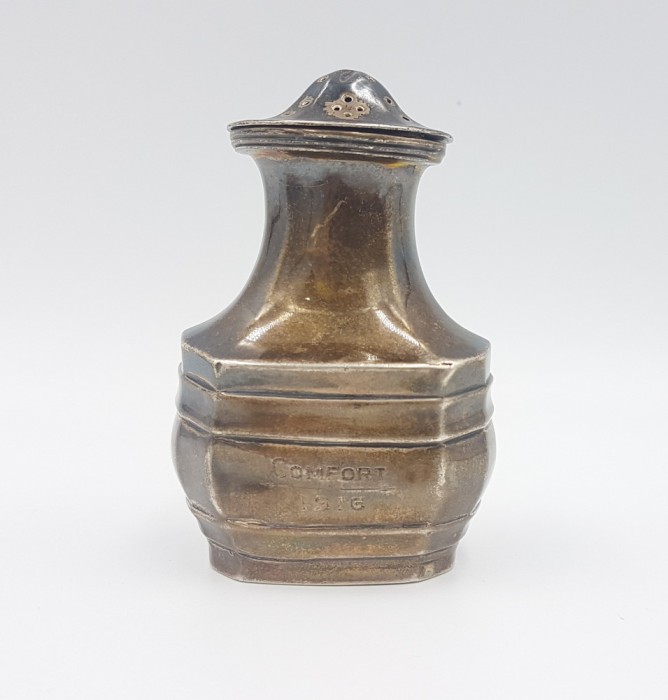 Solnita/pipernita veche din argint - 1916