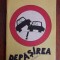 Depasirea - Pliant MILITIA, caricaturi Octavian Andronic / R3P4F