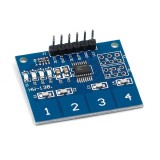 TTP224 Tastatura capacitiva 4butoane / Touch Sensor Capacitive Arduino (t.9561K)