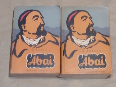 M.AUEZOV - ABAI vol.1.2. Roman epopee foto