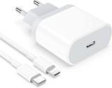 Incarcator iPhone, Vigeer, Compatibil 14/13/13 Mini/13 Pro/13 Pro Max/12/11/XS/XR/X/8, USB C, 20 W, Alb