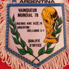 Fanion-Federatia de Fotbal din ARGENTINA (Campionatul Mondial 1982)