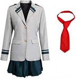 Pentru Cosplay My Hero MHA Ochaco Uraraka Costum Cosplay Ochako/Tsuyu Blazer Sui, Oem