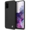 Husa Piele BMW pentru Samsung Galaxy S20 Plus G985 / Samsung Galaxy S20 Plus 5G G986, Imprint Logo, Neagra BMHCS67LLSB