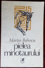 MARIUS ROBESCU-PIELEA MINOTAURULUI/VERSURI&amp;#039;82/DEDICATIE-AUTOGRAF PT RADU POPESCU foto