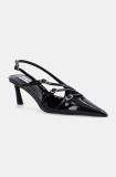 Steve Madden pantofi cu toc Liana culoarea negru, SM11003386