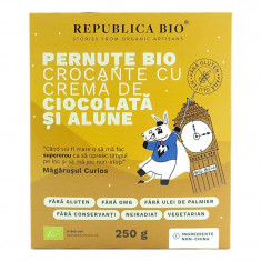 Pernute Crocante cu Crema de Ciocolata si Alune Fara Gluten Bio 250 grame Republica Bio