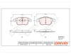 Dr!ve+ DP1010.10.0514 set placute frana,frana disc