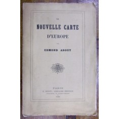 LA NOUVELLE CARTE D&#039;EUROPE par EDMOND ABOUT (1860)