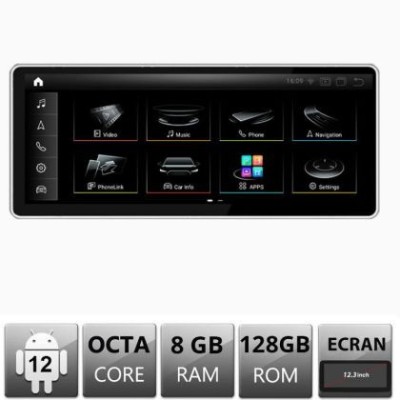 Navigatie Audi A6 C6 MMI2G 2005-2008 Android Octa Core 8+128 12.3&amp;quot; 1920x720 CarStore Technology foto