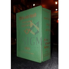 WILD UND HUND, KALANDER "TASCHEN" (MIC CARNET AGENDA-CALENDAR CU CREION IN MAPA, IN LIMBA GERMANA)