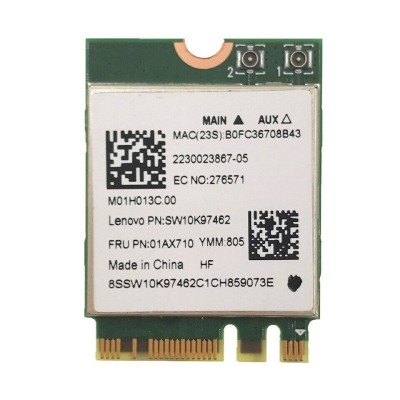 Modul WIFI Lenovo Realtek RTL8821CE FRU 01AX710 foto