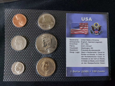 Seria completata monede - USA 2004 - 2009 foto