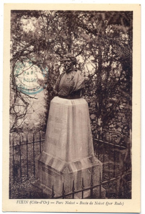 AD 933 C. P. VECHE - FIXIN(COTE-D&#039;OR) - PARC NOISOT -BUSTE DE NOISOT -FRANTA