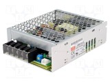 Alimentator pulsatoriu &icirc;ncastrare modulară 75W 15VDC 5A MEAN WELL