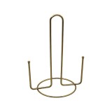 Cumpara ieftin Suport pentru prosoape de hartie, din metal, auriu, 180 x 265 mm