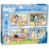 Ravensburger - Puzzle Bluey 4 buc in cutie 12 16 20 24 piese