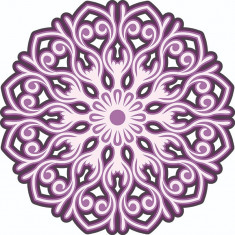 Sticker decorativ, Mandala, Multicolor, 60 cm, 7221ST-2 foto