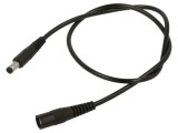 Cablu Alimentare DC 1x0,5mm2 Negru