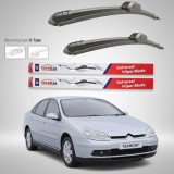 Cumpara ieftin Ștergătoare Citroen C5 (2000&ndash;2003) Flat | Set față &ndash; TeamCar&reg;