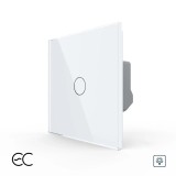 Cumpara ieftin Intrerupator Simplu cu Variator si Touch LIVOLO din Sticla - Protocol ZigBee EC SmartElectro IntelligentHouse