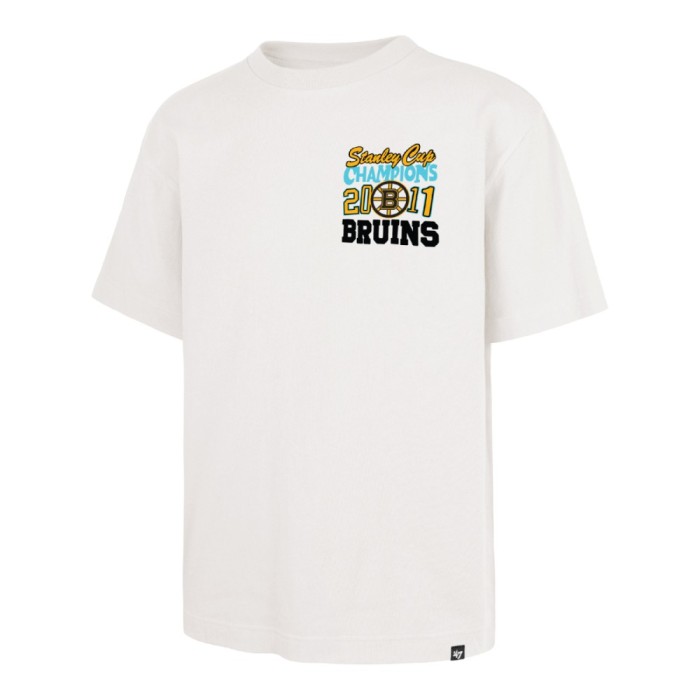 Boston Bruins tricou de bărbați Starside 47 Foundation Tee white - XXL