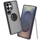 Husa Samsung Galaxy S25 Ultra Asteroid GSM Glinth cu inel suport stand magnetic, negru