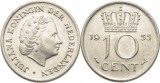Olanda 1958 - 10 cents, circulata