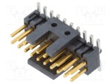 Conector SAMTEC şiruri pini tată PIN 20 1,27mm aurit SMT soclu rolă