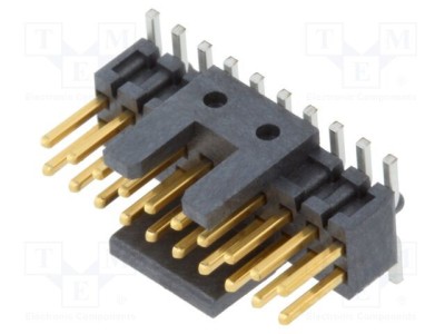 Conector SAMTEC şiruri pini tată PIN 20 1,27mm aurit SMT soclu rolă foto