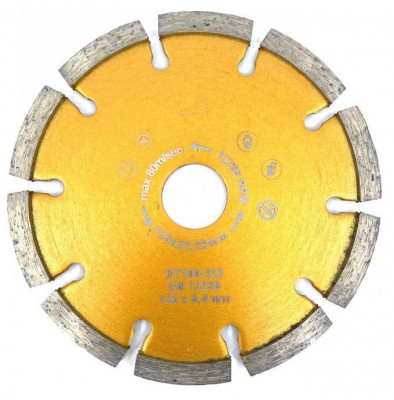 Disc DiamantatExpert pt. Rosturi de dilatare in beton 125x10x22.2 (mm) Profesional Standard - DXDH.5207.125.10 foto