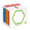 Joc magnetic de constructie Magformers Hexagonal Set - 12 piese in forma de hexagon
