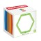 Joc magnetic de constructie Magformers Hexagonal Set - 12 piese in forma de hexagon