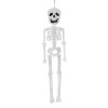 Decorațiune Suspendabilă Halloween, Schelet, Fetru, Alb, 20x80cm, Oem