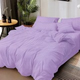 Cumpara ieftin Lenjerie Damasc cu elastic 180x200 Elden Lila (Finet)