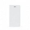 Husa Flip Carte Stand Huawei P20 Lite, Inchidere Magnetica, Alb