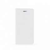 Husa Flip Carte Stand Huawei P20 Lite, Inchidere Magnetica, Alb