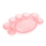 Set de 4 unități: Paletă de amestecat vopsea, roz