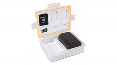 PATONA Cutie de depozitare pentru baterii și carduri de memorie Canon LP-E6 Sony NP-FZ100 Nikon EN-EL15 foto