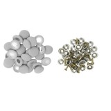 Kit de 30 de capse pentru repararea plafonului masinii, Compatibil cu Audi, Opel, BMW, VW, Gri, Oem